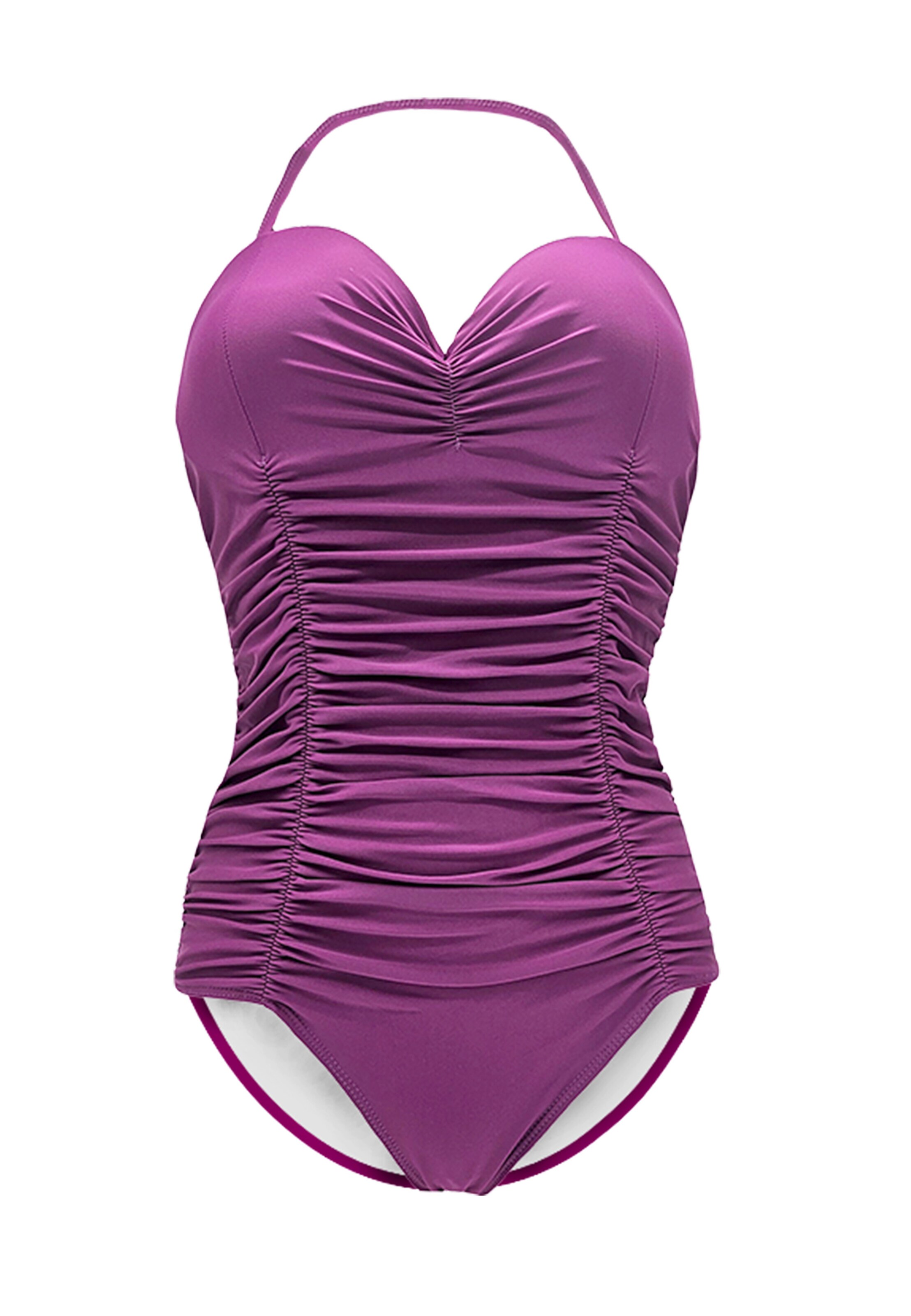 BECO the world of aquasports Badpak 'Laguna Beach' in Lila: voorkant