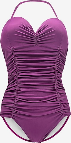 BECO the world of aquasports Badeanzug 'Laguna Beach' in Lila: Vorderseite