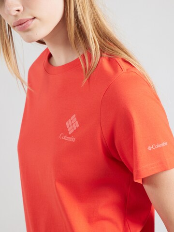 T-shirt fonctionnel 'Rolling Bend™' COLUMBIA en orange