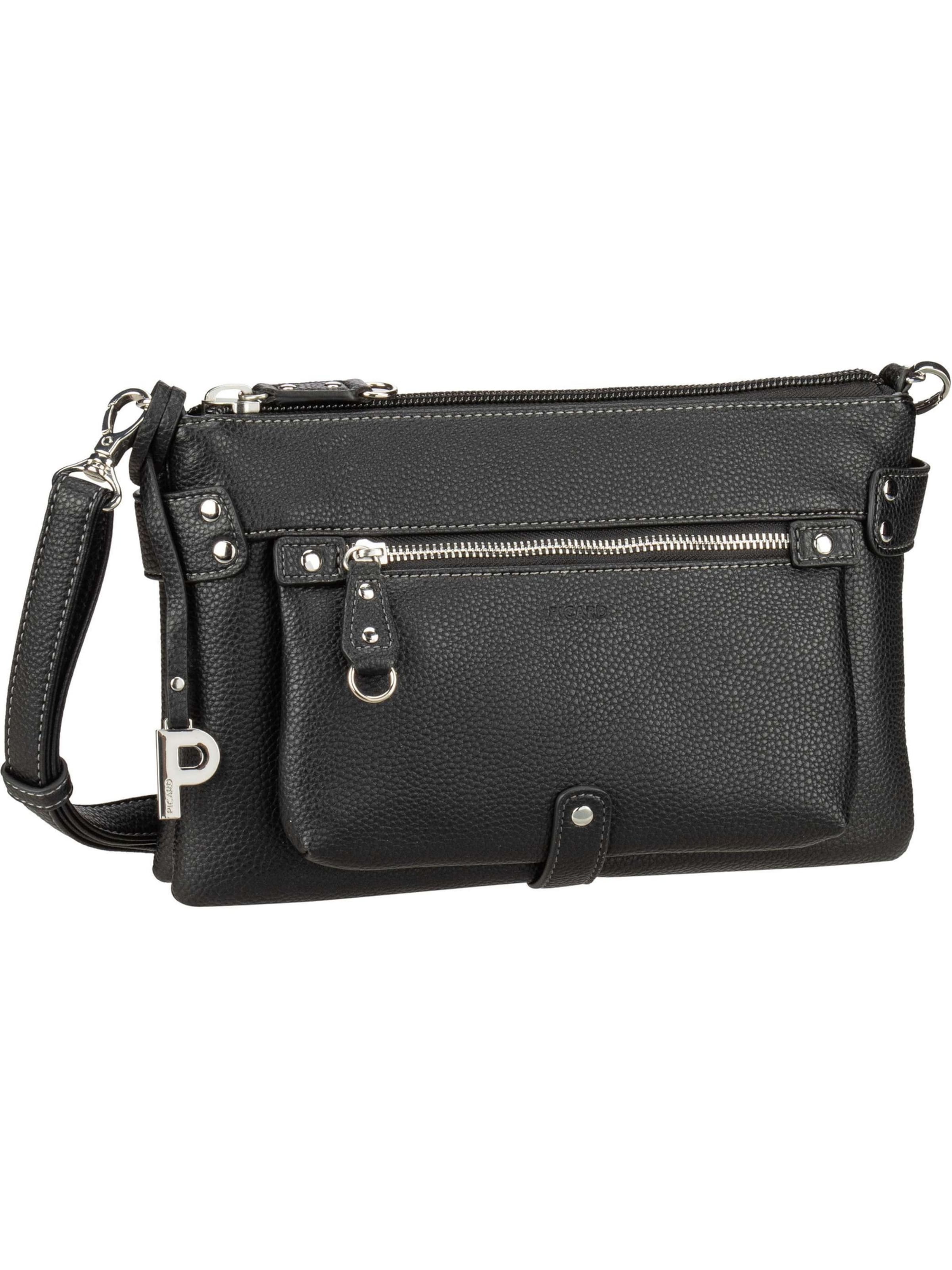 Borsa a tracolla 'Loire' di Picard in nero: frontale