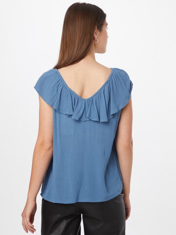 ICHI Blouse in Blue