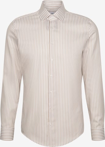 SEIDENSTICKER Hemd ' Schwarze Rose ' in Beige: Vorderseite