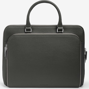 Gretchen Laptoptasche 'Jasmine' in Grau: Vorderseite