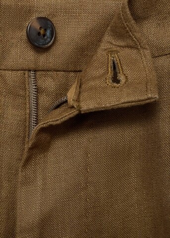 MANGO MAN Slimfit Hose 'Salerno' in Grün