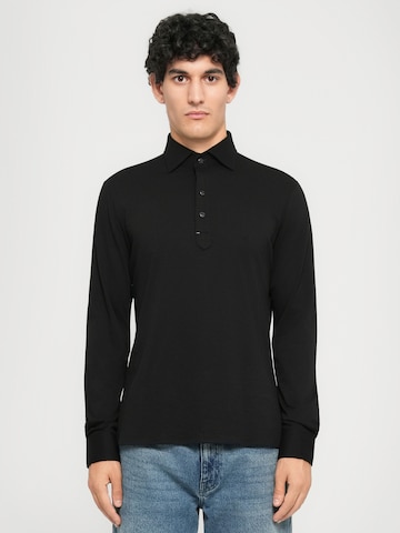 Michael Kors Regular fit Μπλουζάκι σε μαύρο: μπροστά