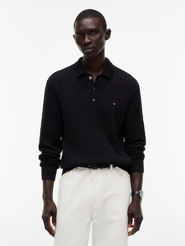 TOMMY HILFIGER Sweater in Black: front