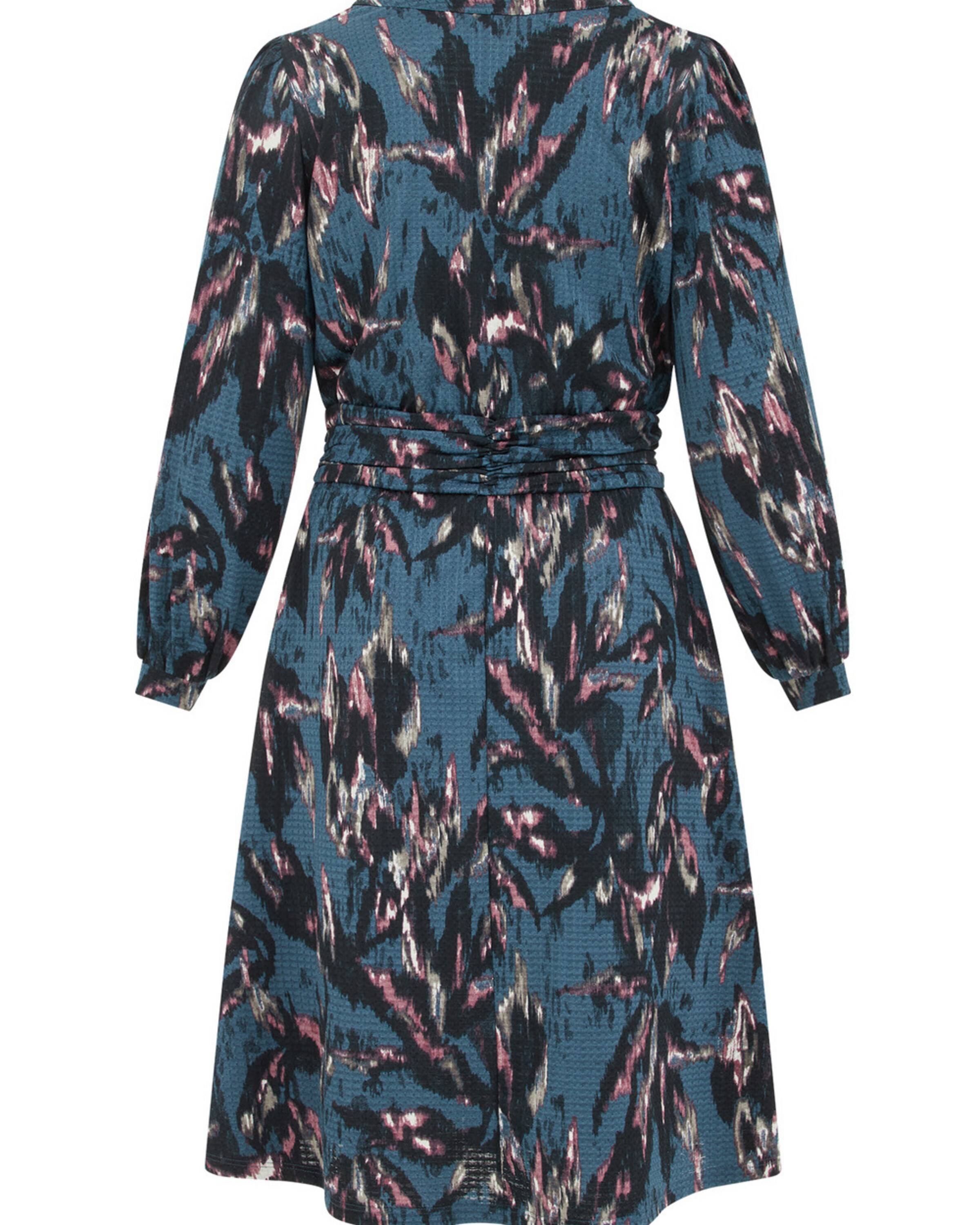 WE Fashion Košilové šaty – modrá