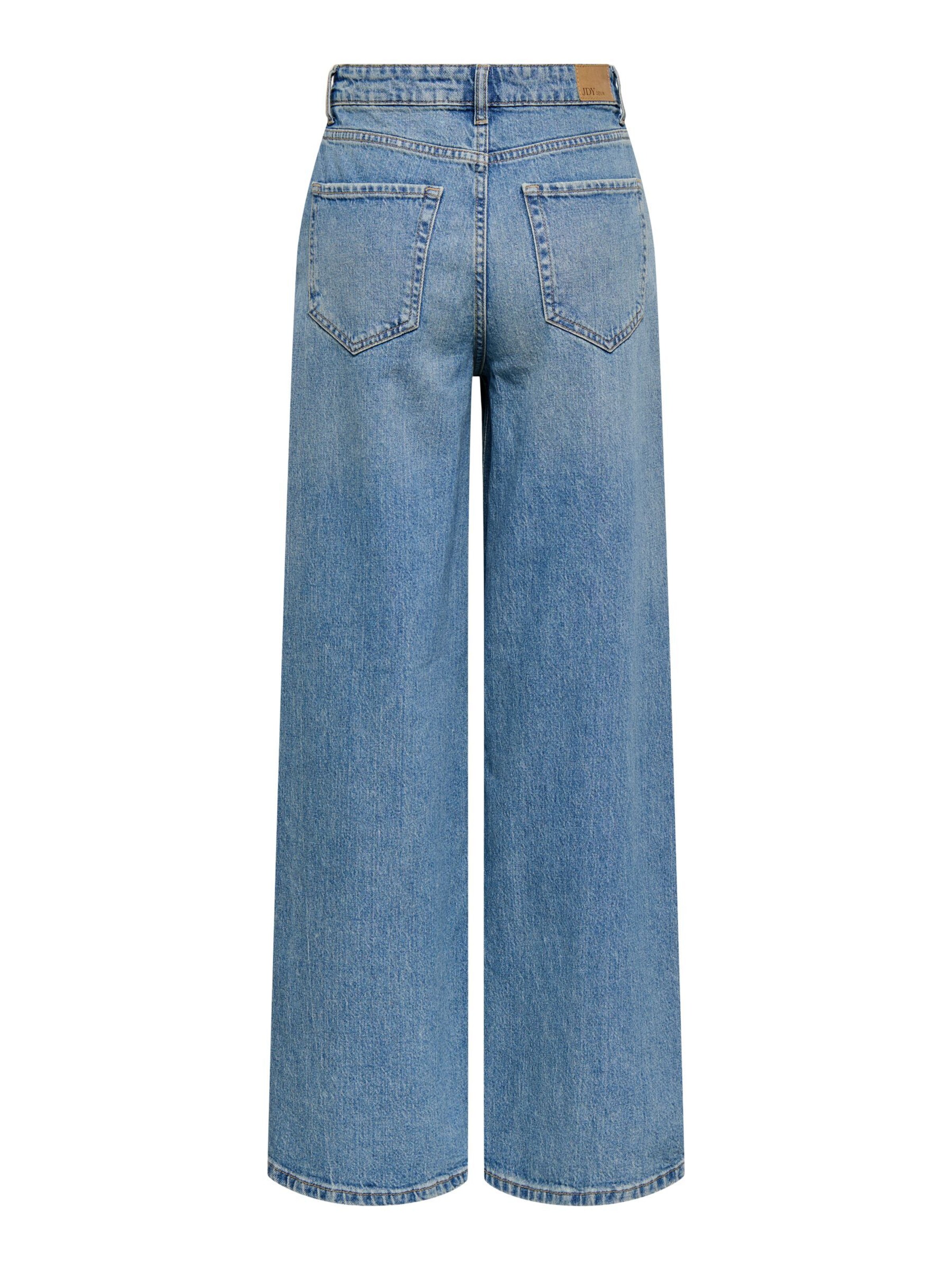 JDY Tall Wide leg Jeans 'JDYCArina' in Blauw