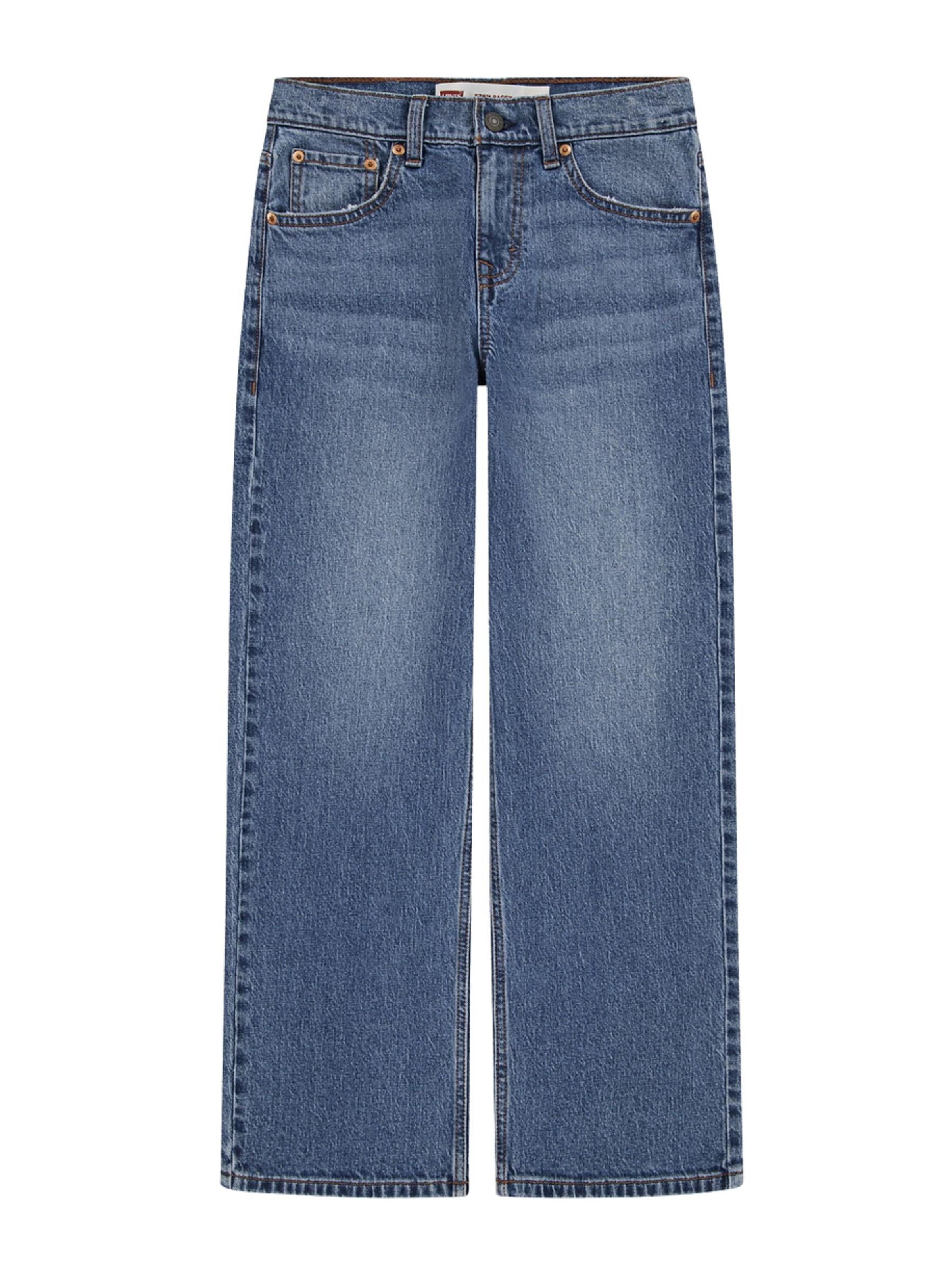 Baggy Jean 'LVB 578 BAGGY JEANS' Levi's Kids en bleu : devant