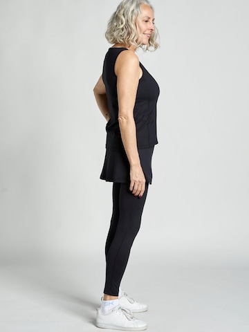 SPORTKIND Sportrok '2-in-1 Skirt with Long Leggings / Skapri' in Zwart