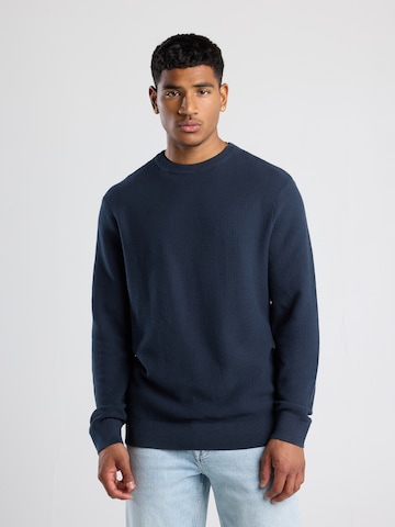 America Today Sweater in Blue: front
