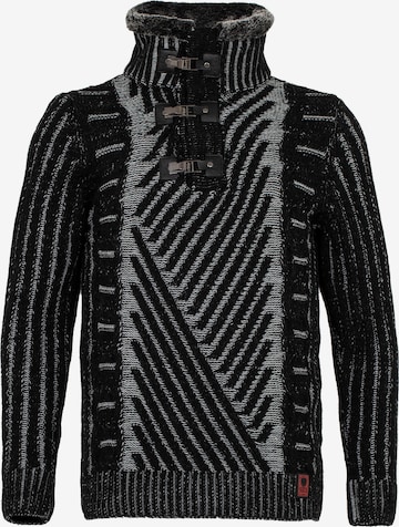 CIPO & BAXX Sweater 'CP212' in Black: front