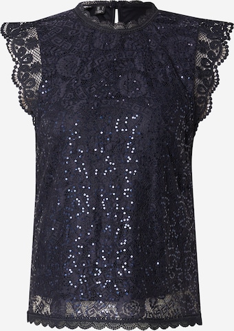 Camicia da donna 'PCOLLINE' di PIECES in blu: frontale