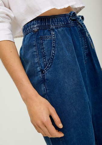 QS Regular Jeans i blå