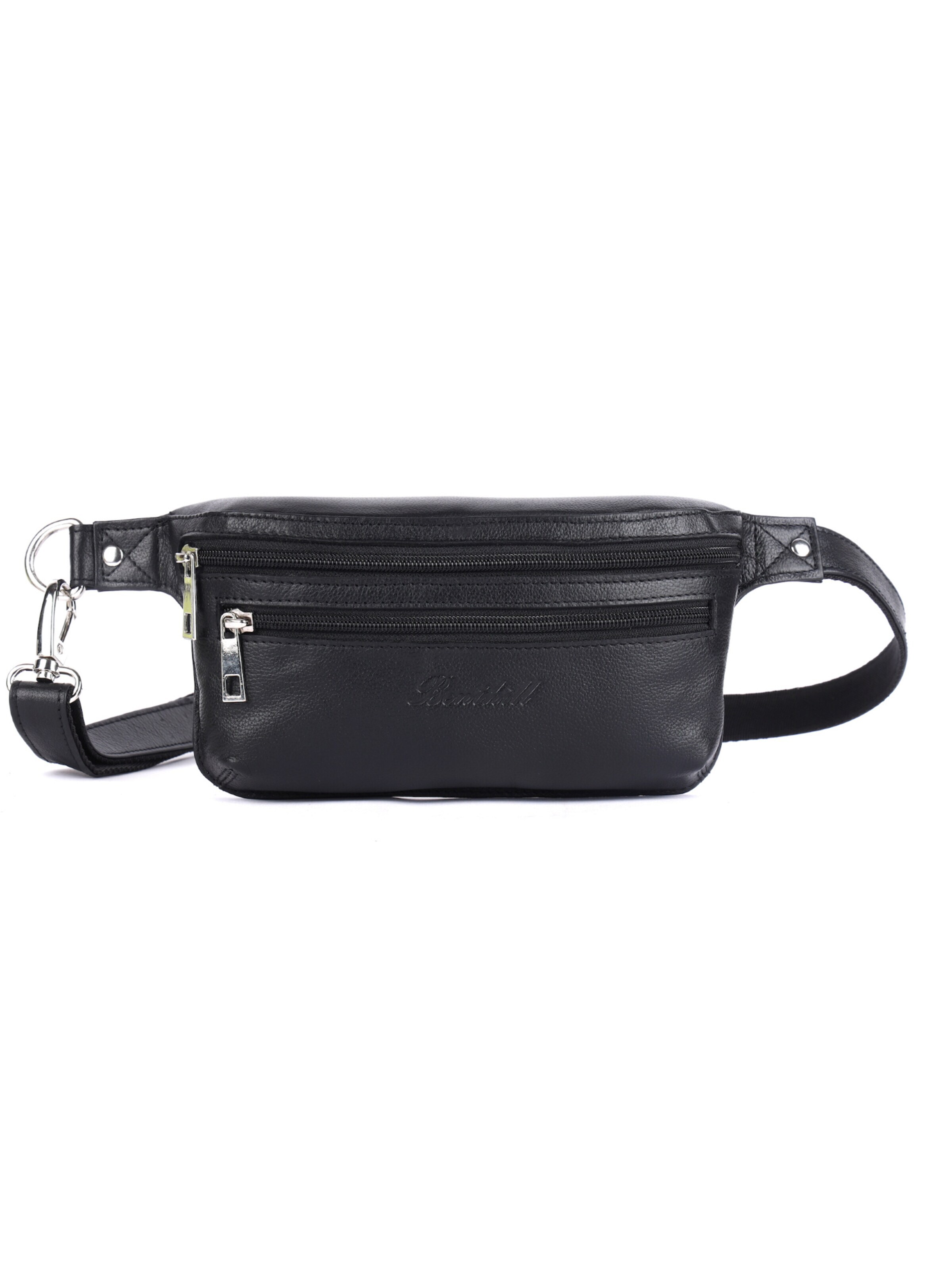 Benthill Fanny Pack in Black: front