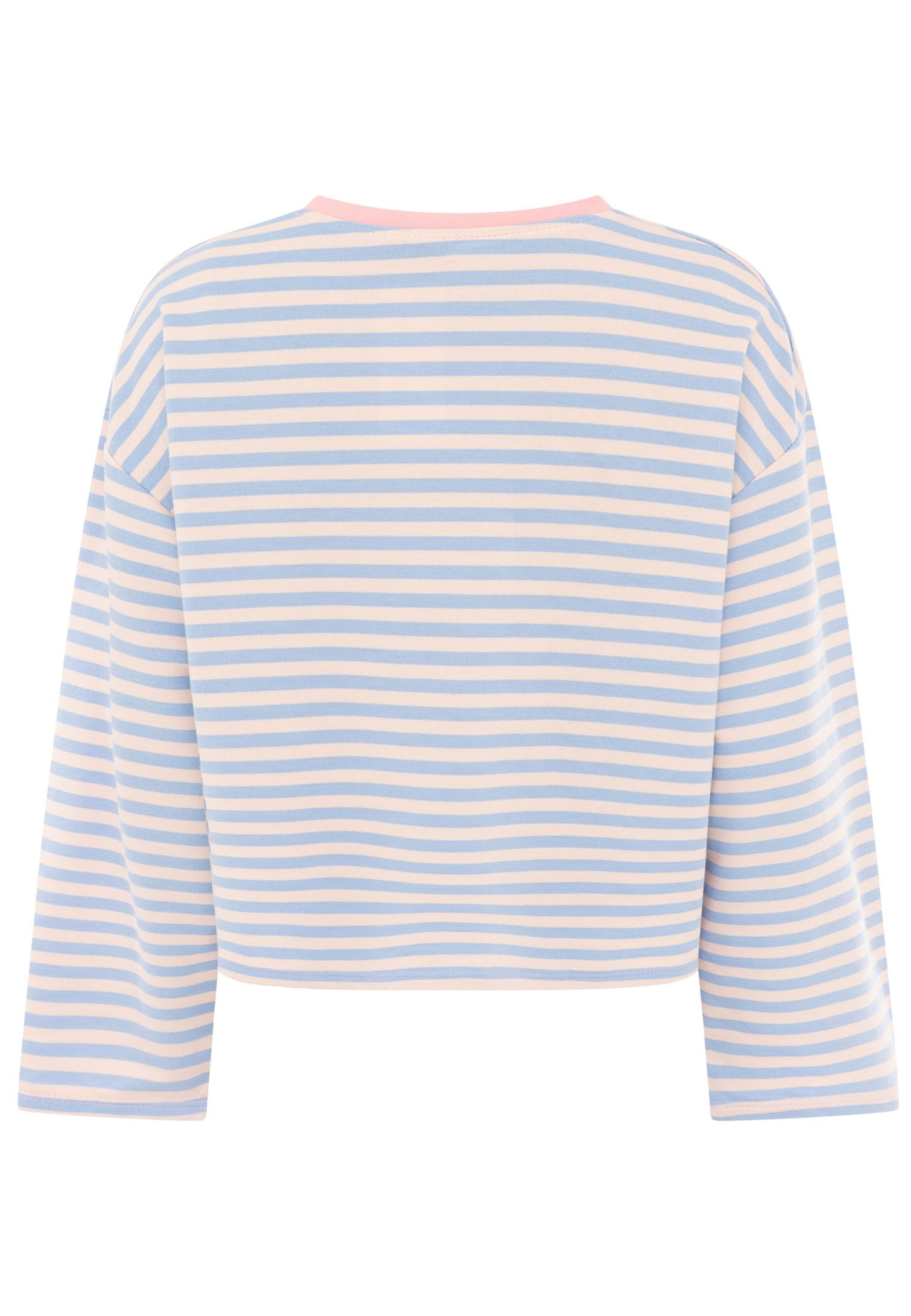 Sweat-shirt Zwillingsherz en bleu