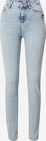 Karl Lagerfeld Slimfit Jeans 'IKONIK 2.0' in Blauw: voorkant