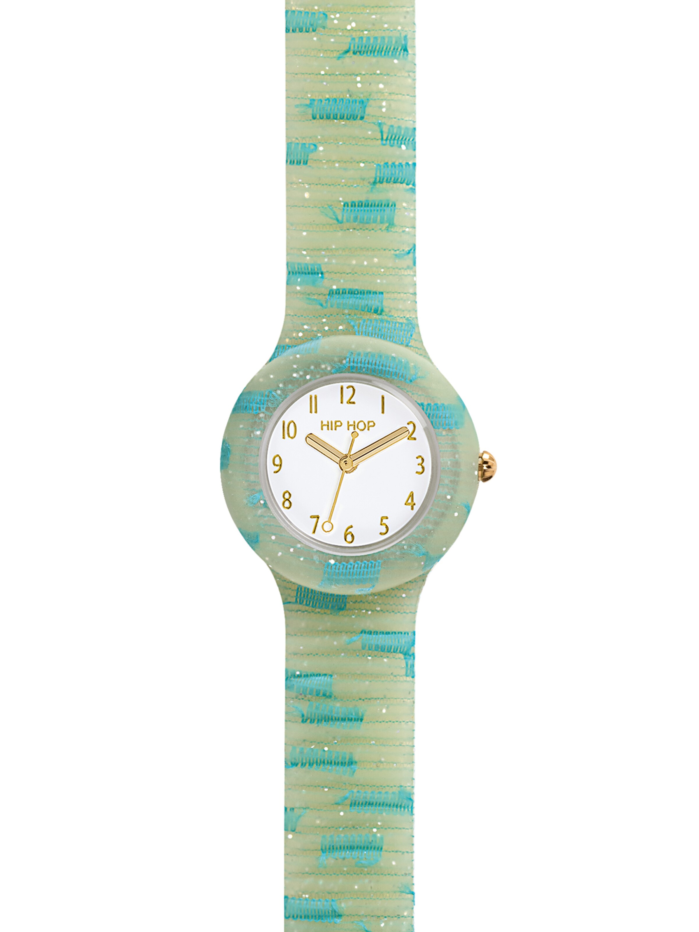 Orologio analogico 'Lace' di Hip Hop in giallo