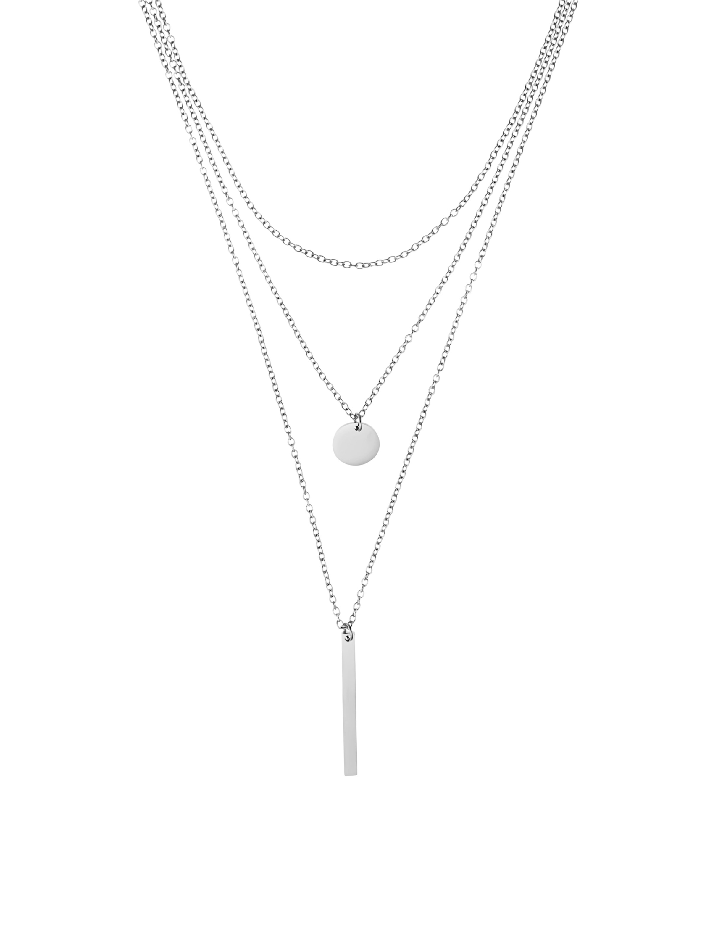 Heideman Kette 'Halva' in Silber: Vorderseite