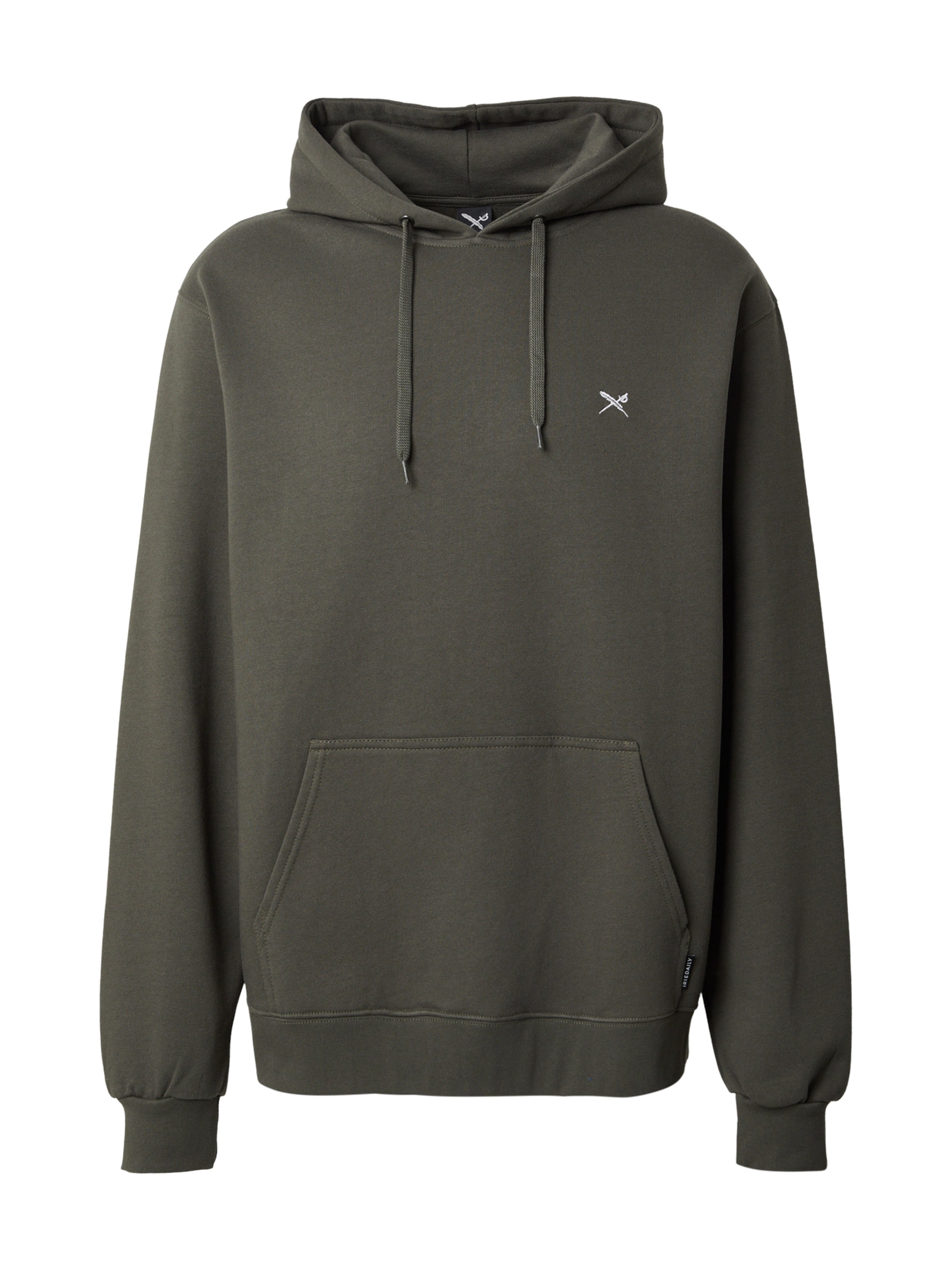 Iriedaily - Ajuste regular Sudadera 'Mini Flag 2' en verde: frente