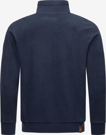 Ragwear Fleece jas 'Trayne' in Blauw