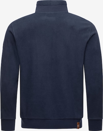 Ragwear Fleece Jacket 'Trayne' in Blue