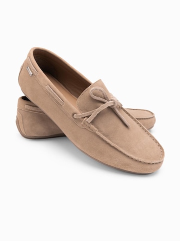 Ombre Moccasins in Beige