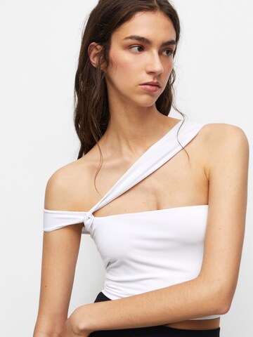 Haut Pull&Bear en blanc