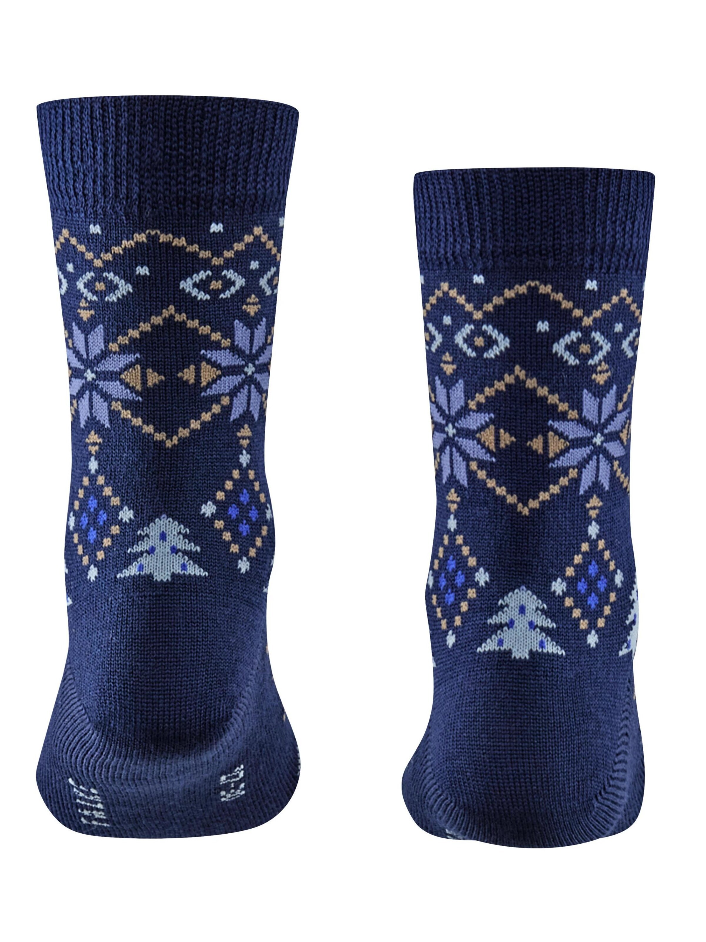 FALKE Socks 'Nordic Fair Isle' in Blue