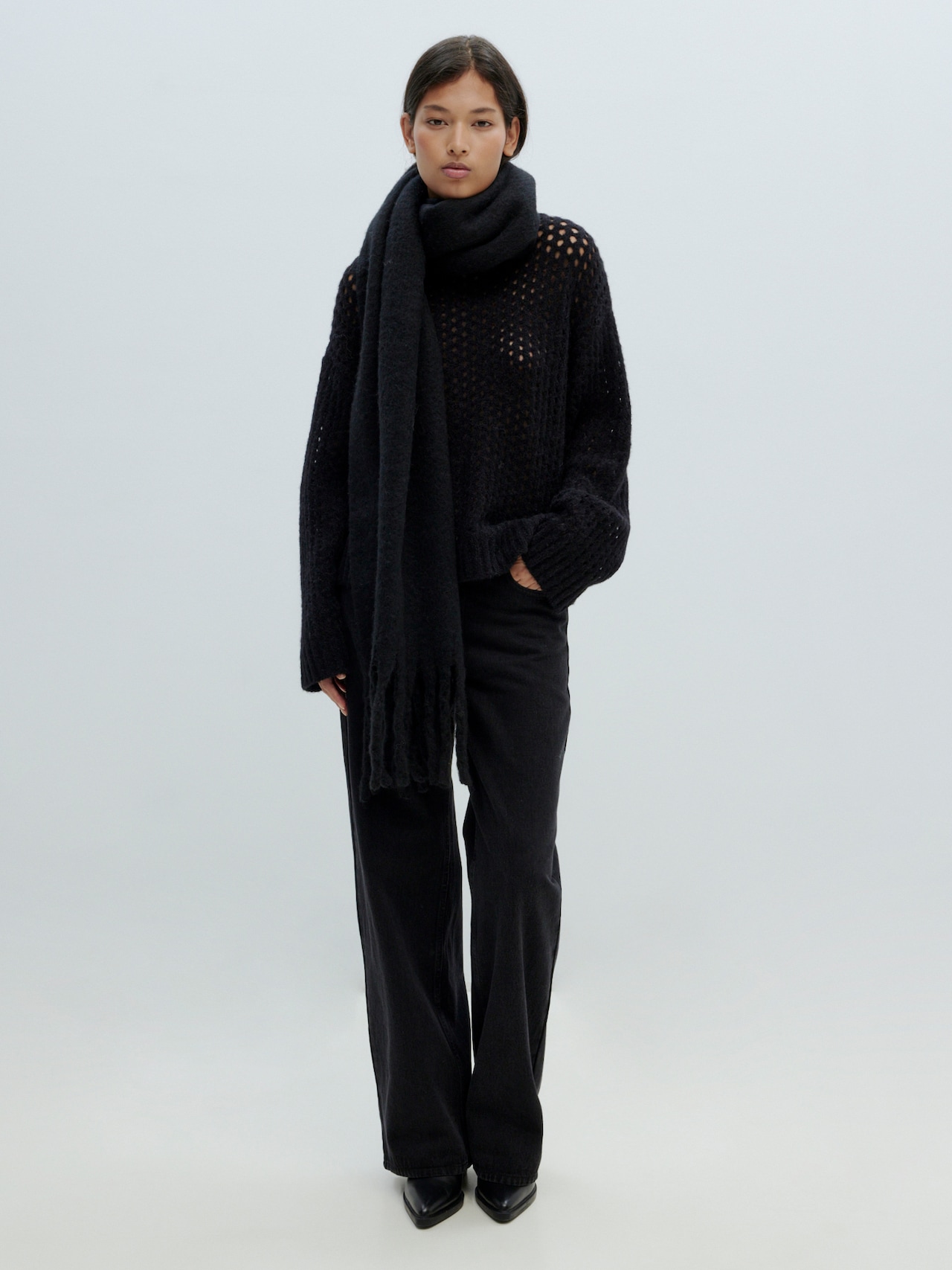 EDITED Produkte Pullover 'Frantje' schwarz