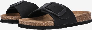 Cruz Mules 'KOMPAK' in Black