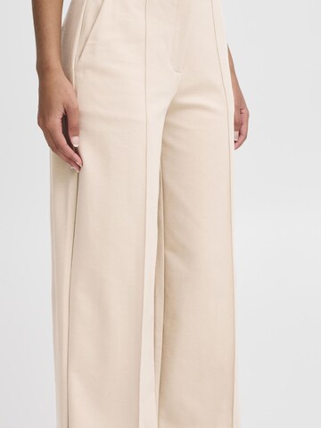 Loosefit Pantaloni chino 'IHKATE' di ICHI in beige