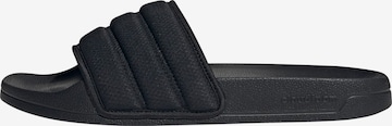 Zoccoletto 'Adilette' di ADIDAS SPORTSWEAR in nero: frontale