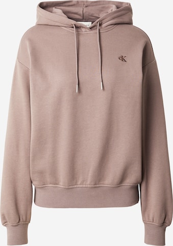 Calvin Klein Jeans Collegepaita värissä lila: etupuoli