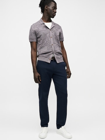 Regular Pantalon chino BOSS en bleu