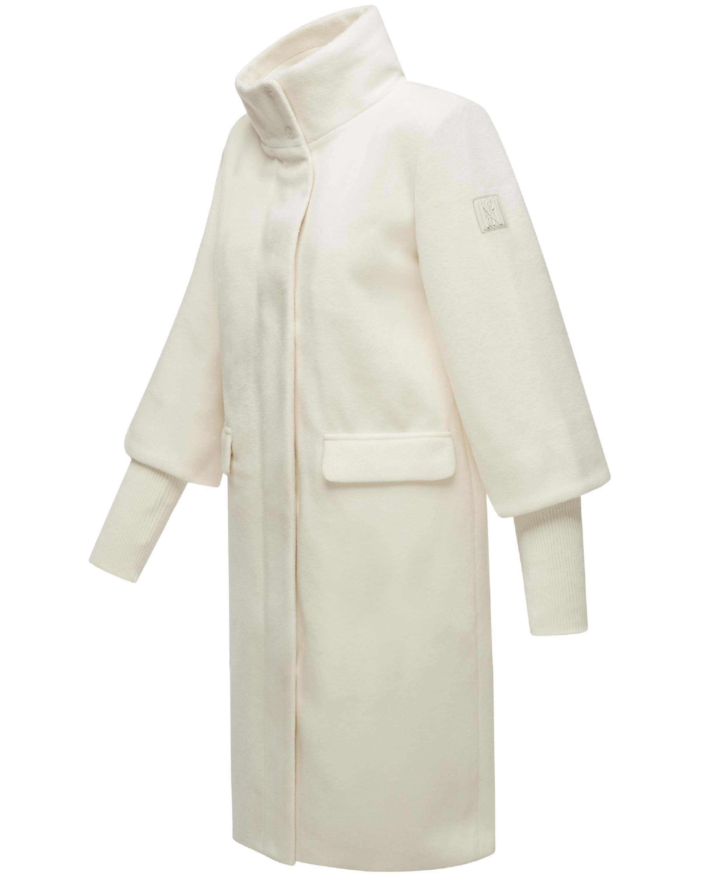 NAVAHOO Between-seasons coat in White