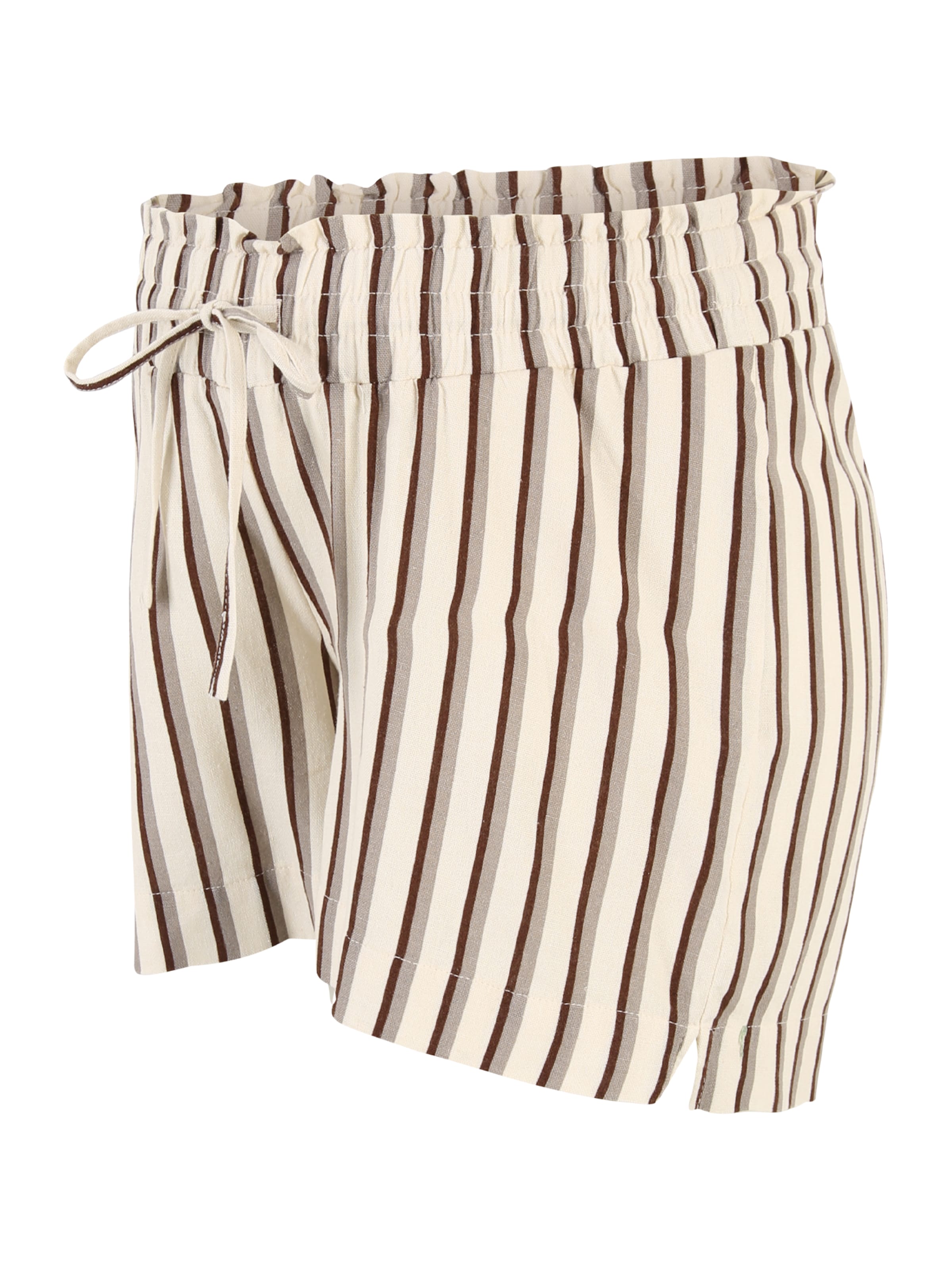 Vero Moda Maternity Ohlapna forma Hlače 'VMMMymilo' | bež barva: sprednja stran