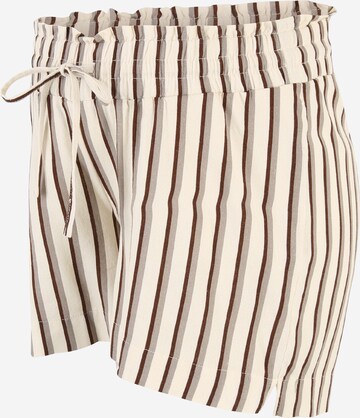 Vero Moda Maternity Normalny krój Spodnie 'MYMILO' w kolorze beżowy: przód