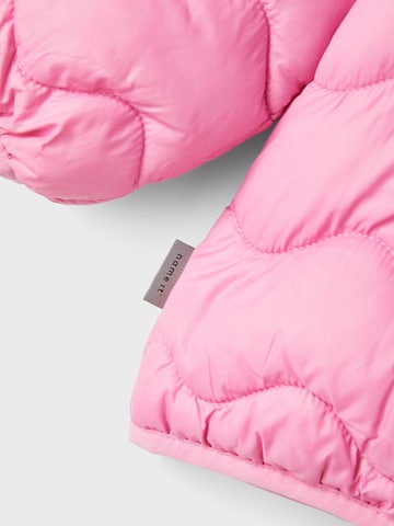 NAME IT Winter jacket 'Maggy' in Pink