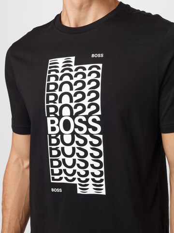 BOSS Green Shirt in Schwarz