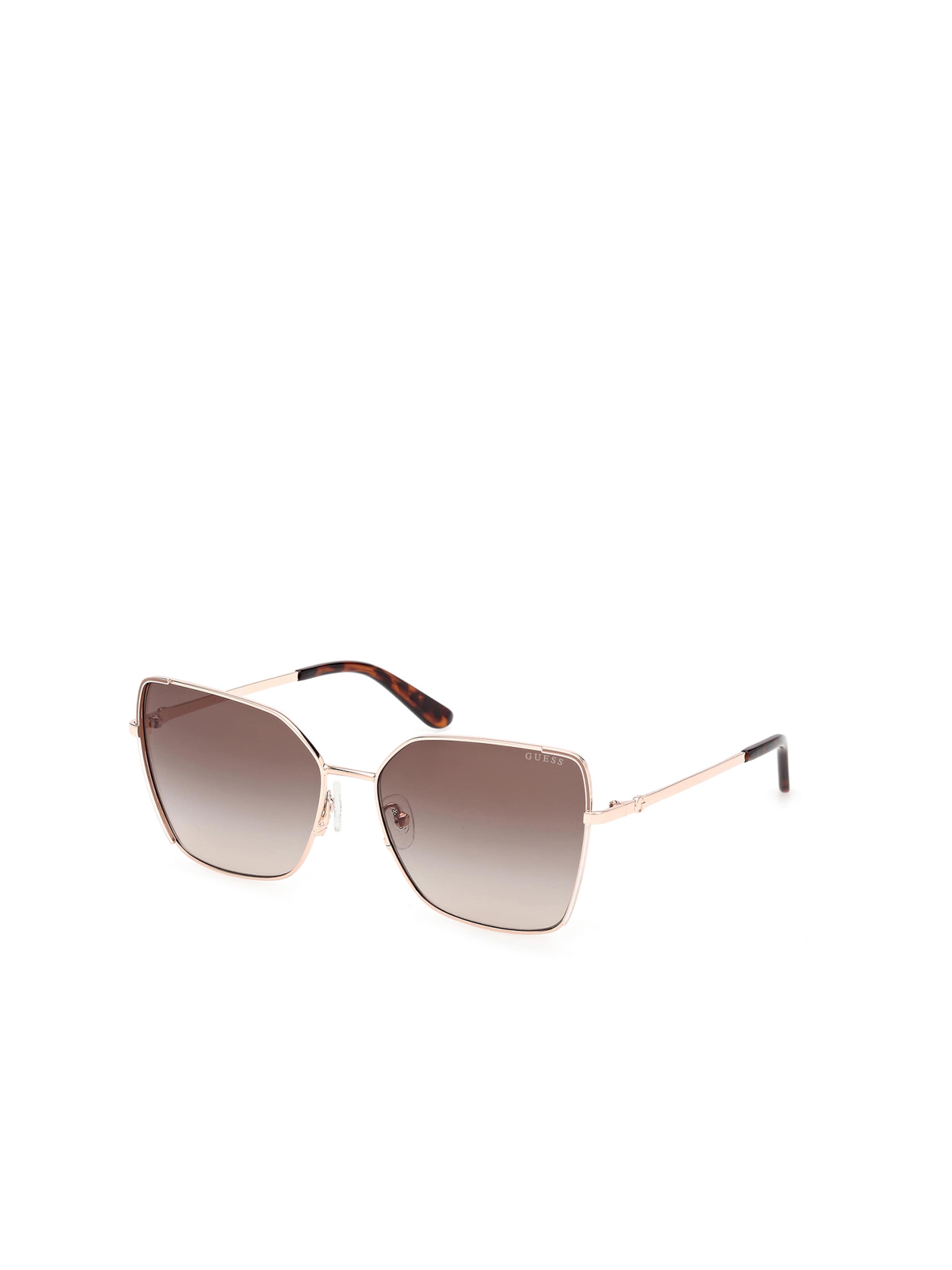 GUESS Sunglasses in Gold: front