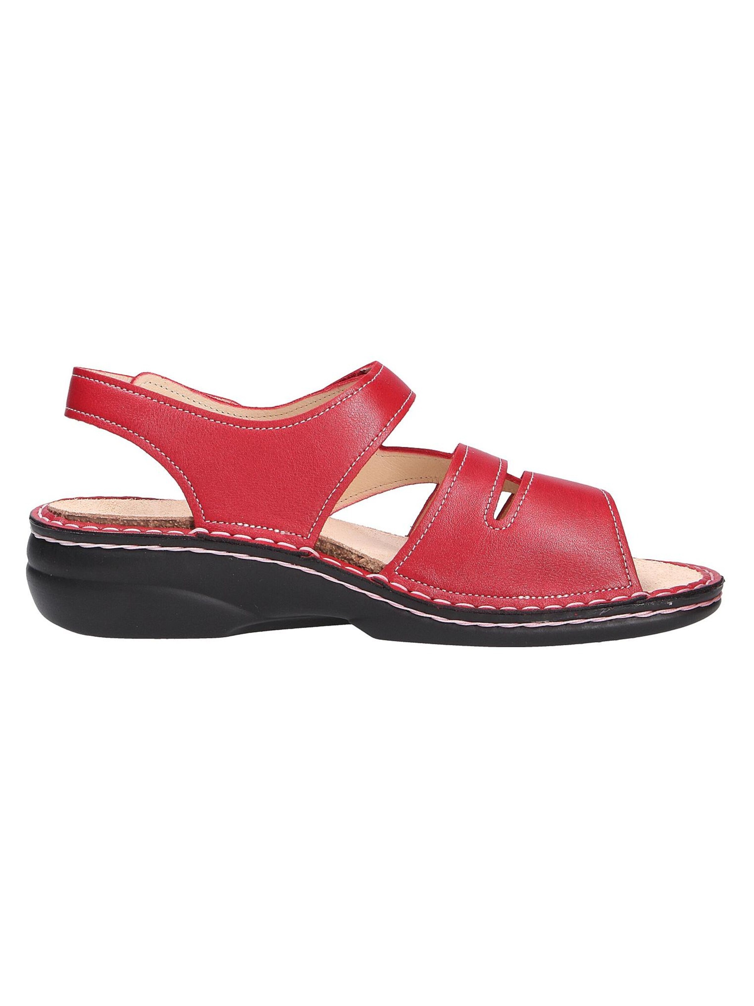 Finn Comfort Sandals 'Gomera' in Red