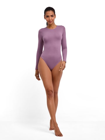 FALKE Body 'Timeless Cotton Crew String'‌‌‌‌ in Lila