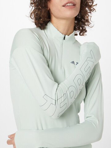 žalia ADIDAS TERREX Sportiniai marškinėliai 'Xperior'