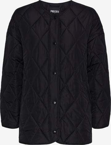 PIECES Between-season jacket 'STELLA' in Black: front