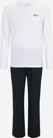 Polo Ralph Lauren Pyjamas lång i vit: framsida