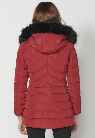 KOROSHI Winter parka in Red