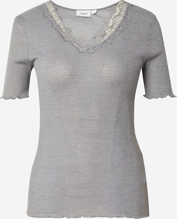 T-shirt 'Maya' SAINT TROPEZ en gris : devant