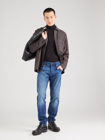 JACK & JONES Tapered Τζιν 'JJIMike JJFox' σε μπλε