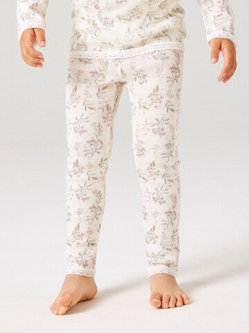 Skinny Leggings 'NMFWANG' NAME IT en blanc : devant